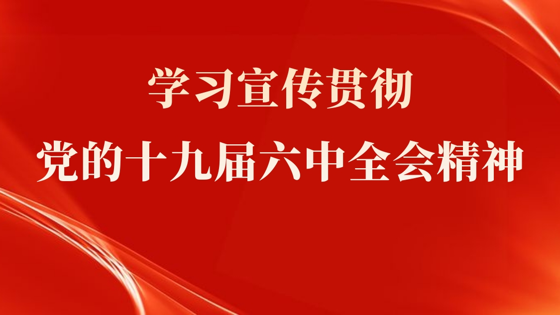 主题党课：学习宣传贯彻党的十九届六中全会精神